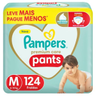 Imagem da oferta Fralda Pampers Premium Care Pants M 124 Unidades
