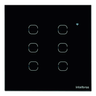 Imagem da oferta Interruptor Touch Wi-Fi Intelbras EIW 1006 – 6 Teclas