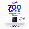 Imagem da oferta Vivo Fibra 700 Mega + Prime Vídeo por R$ 100/mês!