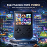 Imagem da oferta Console Portátil Retrô com 400 Jogos Clássicos Mini Game com Conexão para TV Console com Tela Colorida de 3 Polega