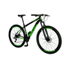 Imagem da oferta Bicicleta Aro 29 Freio a Disco South Slim 21 Marchas Câmbio Shimano - Preta e Verde
