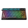 Imagem da oferta Teclado Mecânico Machenike KT84-B84W RGB Gateron White Inglês US