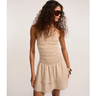 Imagem da oferta Vestido Godê em Tricoline Texturizado com Decote Halter