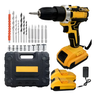 Imagem da oferta Parafusadeira Furadeira 2 Baterias Recarregáveis 48v Maleta Amarelo 48v 60hz