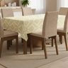 Imagem da oferta Toalha De Mesa De 6 Lugares Tecido Jacquard Retangular