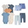 Imagem da oferta Kit Body Bebê Menino Em Algodão Avião 9 Peças Carter's