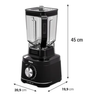 Imagem da oferta Liquidificador Philco 1500W 3,1L 12 Velocidades com 6 Lâminas PLQ15A