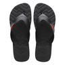 Imagem da oferta Chinelo Havaianas Masculino Track Waves Lançamento Preto