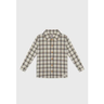 Imagem da oferta Camisa Infantil Coloritta Xadrez Bege