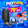 Imagem da oferta CAIU O PAGAMENTO! iPhone, Smart TV, Tênis Adidas e Muito Mais no Especial Payday Magalu!
