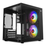 Imagem da oferta Gabinete Gamer Aquário Pichau Atom X, Mini-Tower, Lateral de Vidro, Com 2 Fans, Preto, PG-ATOMX-BK