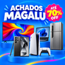 Imagem da oferta ACHADOS MAGALU! PS5 Slim R$ 4.875, Galaxy S24 Ultra R$ 5.099 e Lavadora Electrolux R$ 1.549!