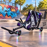 Imagem da oferta Carrinho Infantil Drift LED Preto Ajustável Até 60 kg Unitoys