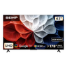 Imagem da oferta Smart Tv Semp 43 Polegadas Led Hva 4k S62 Wifi Bluetooth Google Tv 3 Hdmi Hdr10+ Dolby Audio 43s62