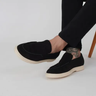 Imagem da oferta Sapato Social Mocassim Loafer Masculino Leve Couro Camurça