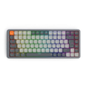 Imagem da oferta Teclado Mecânico Gamer Redragon Azure RGB Pro Preto Cinza Switch Marrom Sem Fio Bluetooth K652GG-RGB-PRO