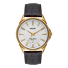 Imagem da oferta Relogio Orient Masculino Dourado Pulseira De Couro Mgsc1010.