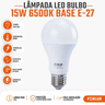 Imagem da oferta Lâmpada LED 15W Foxlux 6500K Branco Frio Bivolt E27