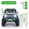 Imagem da oferta Carrinho Elétrico Infantil Mini Carro Brinquedo Passeio Cinza