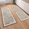 Imagem da oferta Kit Tapetes Passadeira 3 Peças Linea Luxo Tear Para Cozinha