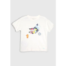 Imagem da oferta Camiseta Infantil MANGO KIDS Bluey Hello Summer Branca