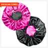 Imagem da oferta Touca de Cetim Dupla Face Ajustável + xuxinha