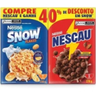 Imagem da oferta Kit Cereal Matinal Chocolate Nescau 210g + Snow Flakes 230g Mais Economia