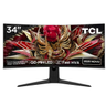 Imagem da oferta Monitor Gamer Curvo TCL 34 Polegadas QLED Mini LED WQHD R83Q 180Hz 1ms (GtG) HDR 1400 nits 34R83Q