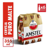 Imagem da oferta Cerveja Amstel Lager Puro Malte LN 355ml Pack 6 unidades