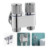 Imagem da oferta Torneira Dami Dupla Saída De Inox Escovado Para Máquina E Tanque