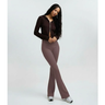 Imagem da oferta Calça Flare em Microfibra com Cós Largo