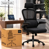Imagem da oferta Cadeira Sweet Studio Escritório Ergonômica Giratória Preto Com Apoio Lombar e Apoio de cabeça