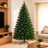 Imagem da oferta Árvore de Natal 1,80cm Pinheiro Verde Luxo 450 Galhos Cheia Pé de Ferro | Visual Clássico e Natural Estrutura Firme,