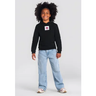 Imagem da oferta Blusa de Moletom Infantil Brandili com Capuz Lotso Preta