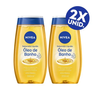 Imagem da oferta NIVEA KIT Sabonete Líquido Óleo de Banho 200ml - 2 Unidades
