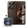 Imagem da oferta Kit Smartphone Motorola Edge 70 Pro 5G 256gb Madeira + Moto Buds 2 Plus