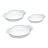 Imagem da oferta Marinex Conjunto de Assadeiras Oval Opaline 3 Peças