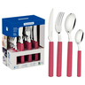 Imagem da oferta Faqueiro Tramontina Bliss 16 peças Viva Magenta em Aço Inox