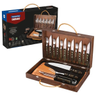 Imagem da oferta Kit para Churrasco 17 Peças Tramontina Castanho
