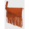 Imagem da oferta Bolsa Feminina Lança Perfume Franjas Aveludada Caramelo