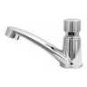 Imagem da oferta Torneira Lavatorio Banheiro Automatica Pressmatic Compact Acabamento Cromado Cor Prateado Temporizada Econômica Bancada Pia Mesa Cuba Economia De Ág