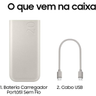 Imagem da oferta Bateria Carregador Portátil 3x USB-C 20000mAh Super Rápida 45W