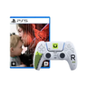 Imagem da oferta Kit Controle Dual Sense Edição Limitada Marathon Branco + Death Stranding 2: On The Beach PS5