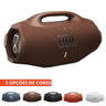 Imagem da oferta Caixa de Som Boombox 4 Cor Laranja Marrom Preta Branca ou Azul Bluetooth À Prova D'água JBL