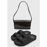 Imagem da oferta Chinelo Infantil Lilica Ripilica Glitter com Bolsa Preta