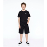 Imagem da oferta Bermuda Infantil Street em Jeans com Costura Contrastante- Tam 5 A 14 Anos
