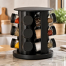 Imagem da oferta Porta Temperos Giratório 12 Potes De Vidro 85ml Organizador Cozinha Moderno