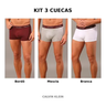 Imagem da oferta Kit com 3 Cuecas Calvin Klein Low Rise Trunk