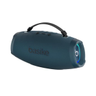 Imagem da oferta Basike Caixa de Som Estéreo Sem Fio Boombox 120W Bluetooth azul | Bateria 10000mAh IPX6 À Prova de Água Luz RGB,