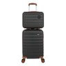 Imagem da oferta Kit Mala De Viagem Bordo Mão Pequena 10kg Abs Cadeado 360